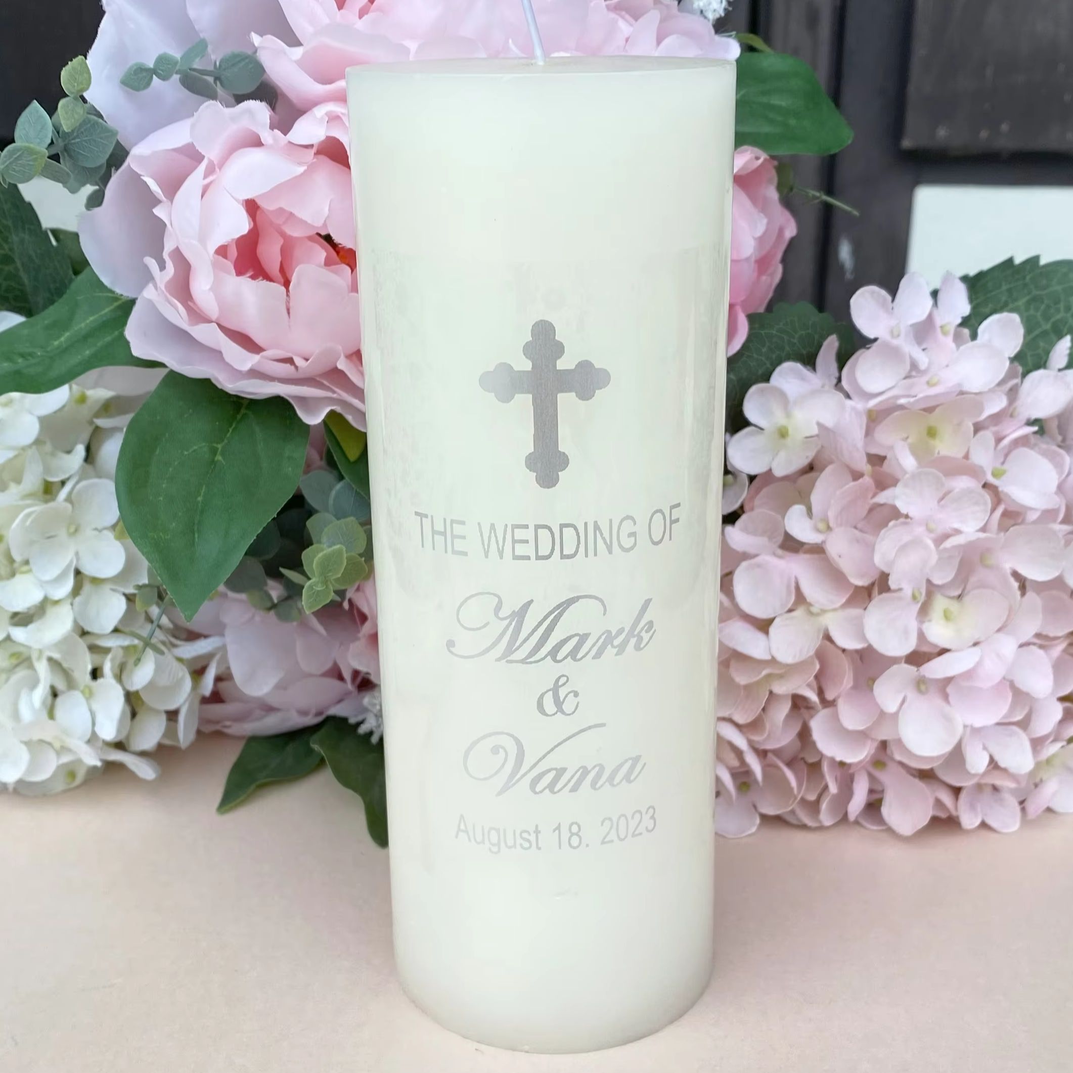 Personalised Candle Label - Adesivi per decorazioni per candele personalizzate