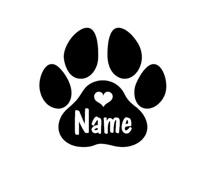 Pet Portrait Custom - 2 pezzi di adesivi personalizzati con