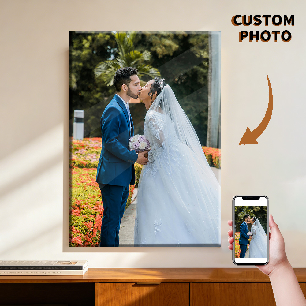 1 pezzo di foto personalizzate - Engraved Wood Frame recensione e prezzo