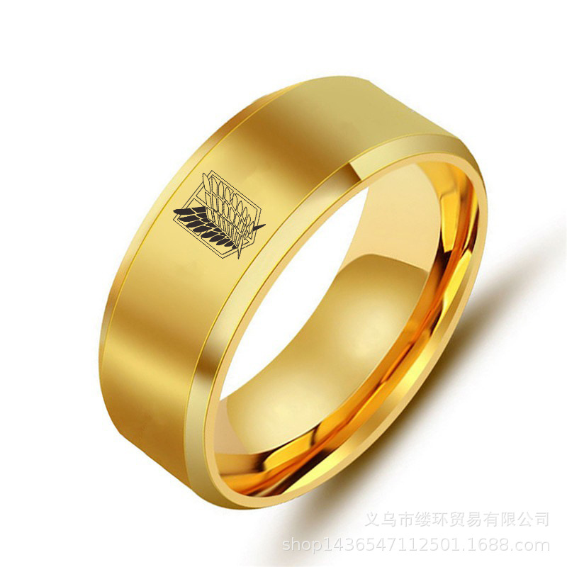 5 colori Attack on Titan Black - Initial Ring Custom recensione e prezzo