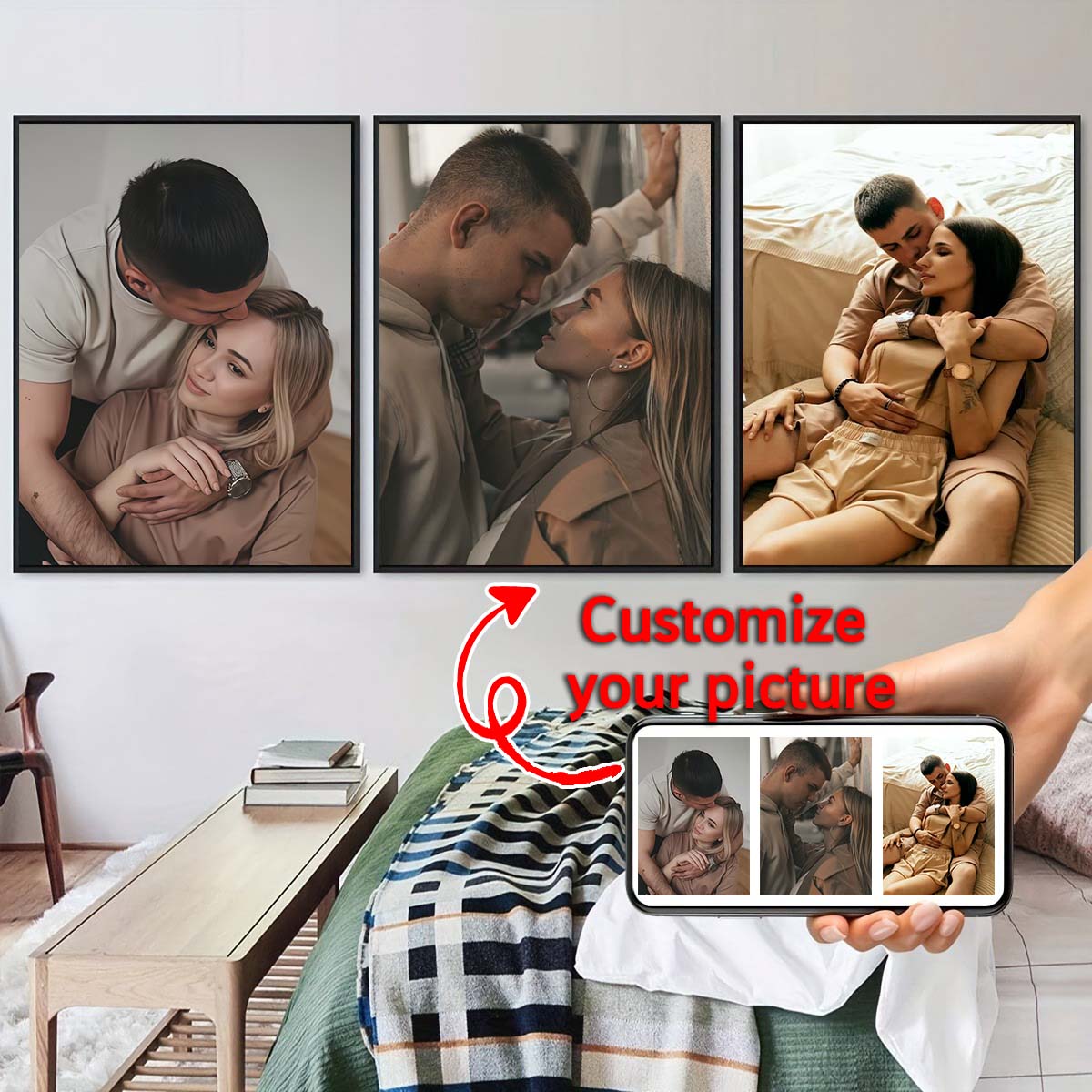 Triptico - Quadro in legno per - Engraved Wood Frame recensione e prezzo