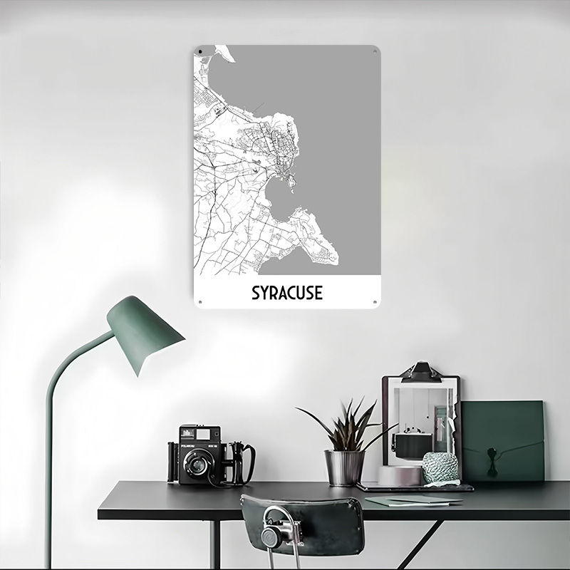 Poster in Metallo con Mappa di - Custom Map Poster recensione e prezzo